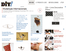 Tablet Screenshot of diycraftsrecipes.com